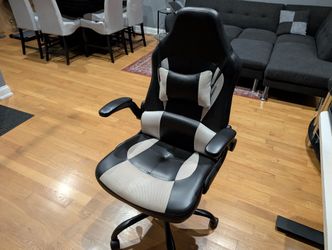 Gaming Chair - Black and White