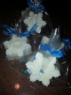 Frozen theme soap.