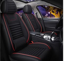Car  Seat  Covers Waterproof Front Rear Seat Full Set(2 Rows 5 Seats)
