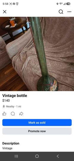 Vintage bottle