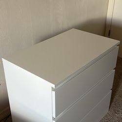White dresser