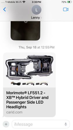 F-150 LED head lights
