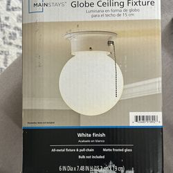 Globe Celing Fixture