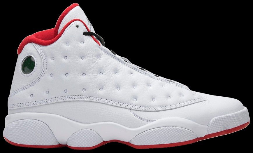 Nike Air Jordan Retro 13 XIII History Of Flight White Red 414571-103 sz12.5