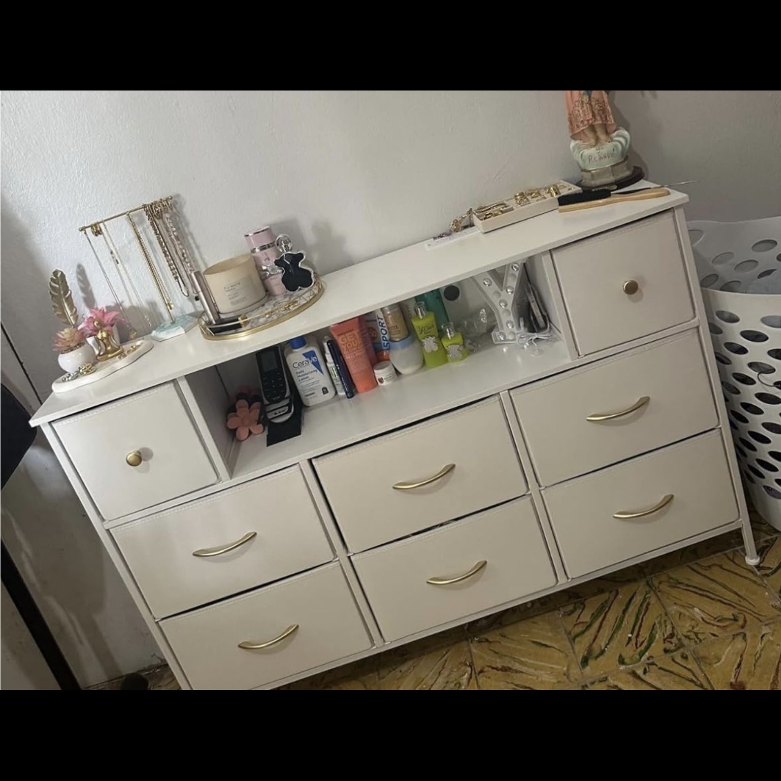8 Drawer Led Dresser