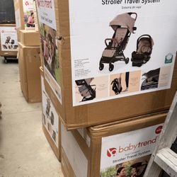 Brand New Baby Trend Stroller + Car Seat Combo – $200