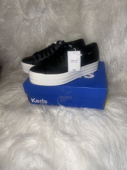NIB Keds Triple Up Leather Light Up Platform Sneakers Women’s size 10.5