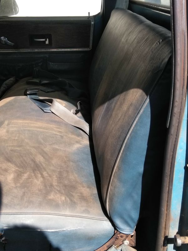 C10 k10 Chevy bench seat blue for Sale in Fort Worth, TX - OfferUp