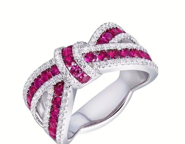 Elegant Promise Ring Chic Bow Knot Design
