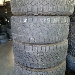 Lt 305/55/20 All Terrain Set Of 4 $330 Installation Available $50 All 4 Different Sets Available 