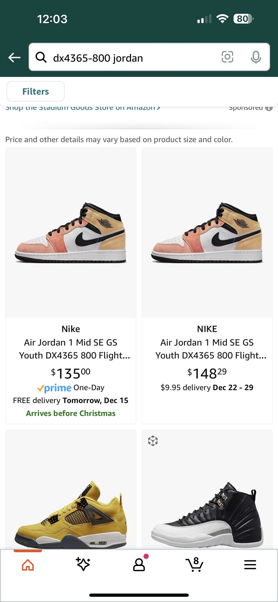 Air Jordan 1 Med SE Gs 6Y DX4365 800 Flight club magic Ember/Sundial white black