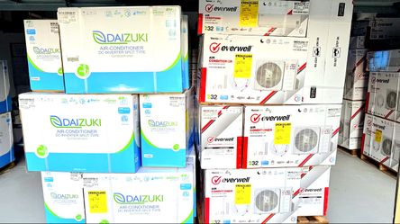 Daizuki & Everwell 1 Ton to 3 Ton Mini Split AC (R32 • WiFi) 17 or 21 SEER2, 5 Year Warranty
