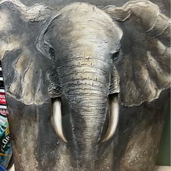 Huge Elephant Wall Art – 40” x 50”   Piece