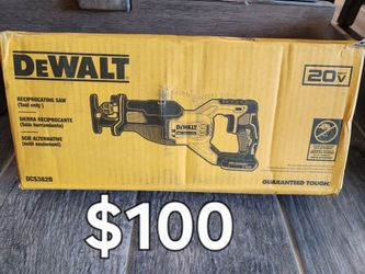 DEWALT 20V BRUSHLESS RECIPROCATING SAW TOOL-ONLY