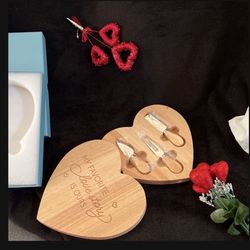 Things REMEMBERED-Heart ❤️ Cheese 🧀 Set -If Posted It’s Available! Cash Only Pls 