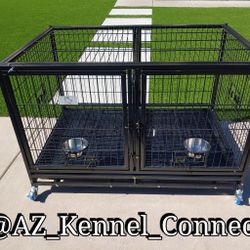 New In Box‼️ HD Dog Kennel Cage With Wheels⚡🐾🐕‍🦺🔥🔥‼️