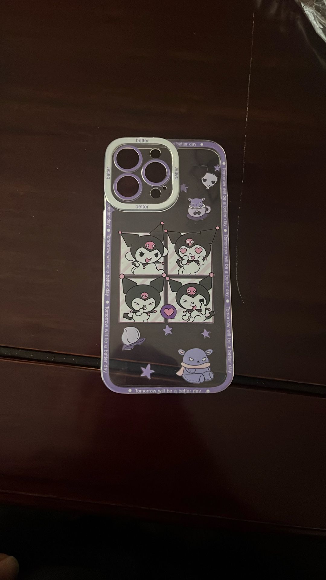 Purple Kuromi iPhone 14 Pro Max Case