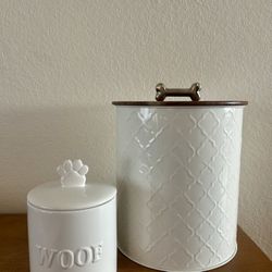 Dog Treat/Food Containers 