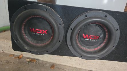 DB Drive 8" Subs And Box