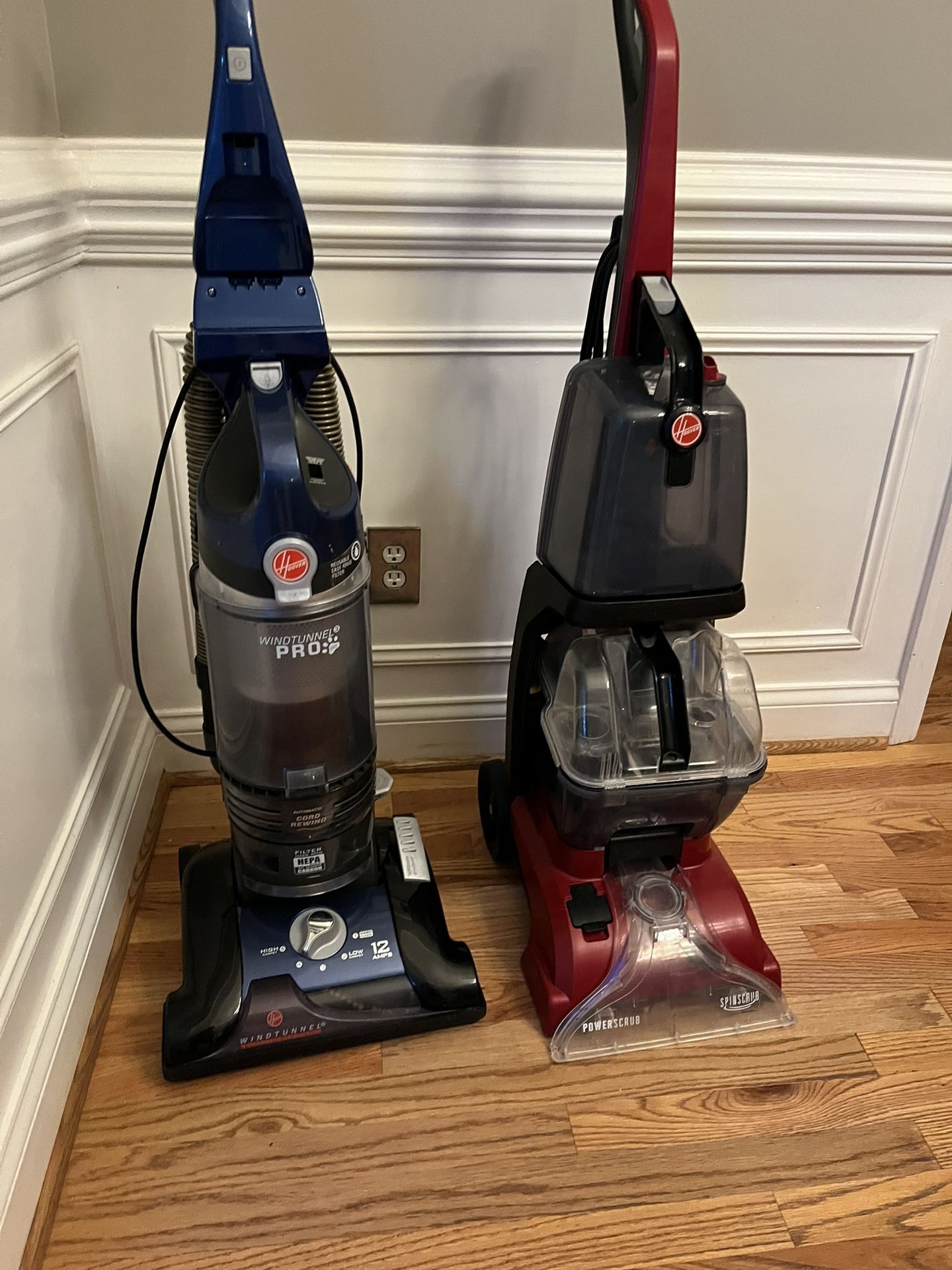 Hoover Vacuum And Carpet Shampooer/ Cleaner