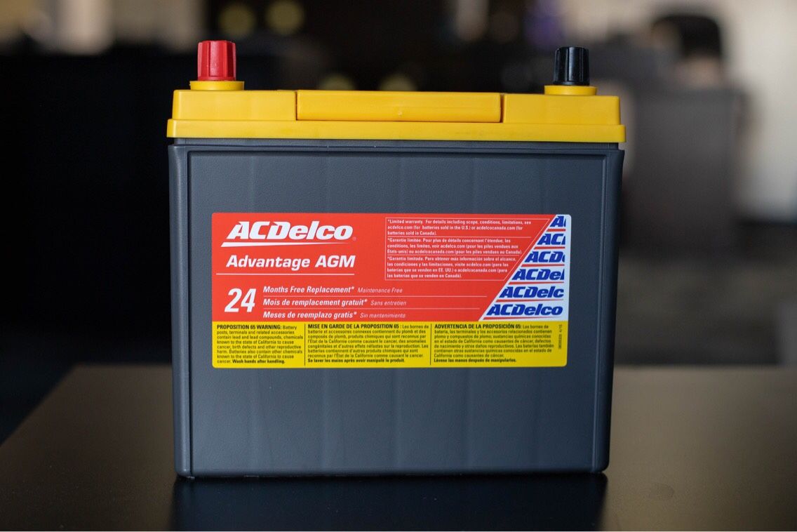 Never used car battery