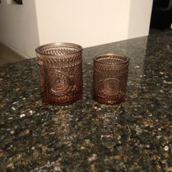 Glass Votives For Candles. Qty 20