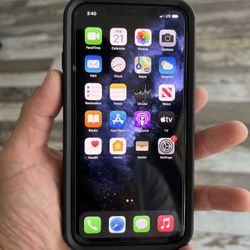 iPhone 11 Pro Max Unlocked For Any Carrier W/ New Tempered Glass Screen Protector And Charger 