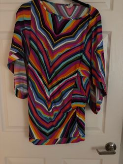TINA TURK MULTI COLOR DRESS