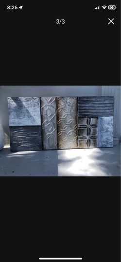 Canvas Wall Art 47" x 24" Contemporary Very Light