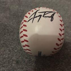 That This Is A Boston Red Sox Ball. And The Ball Is Made In 2018.