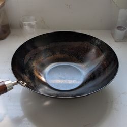 Dexam Carbon Steel Wok 12"