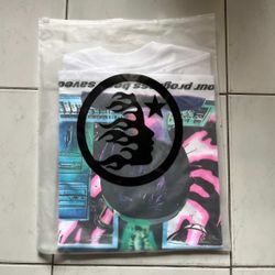 Brand New Hellstar “Has Your Progress Been Saved?” Tee | Authentic Streetwear | Deadstock Medium | Fast Sale & Trusted Seller