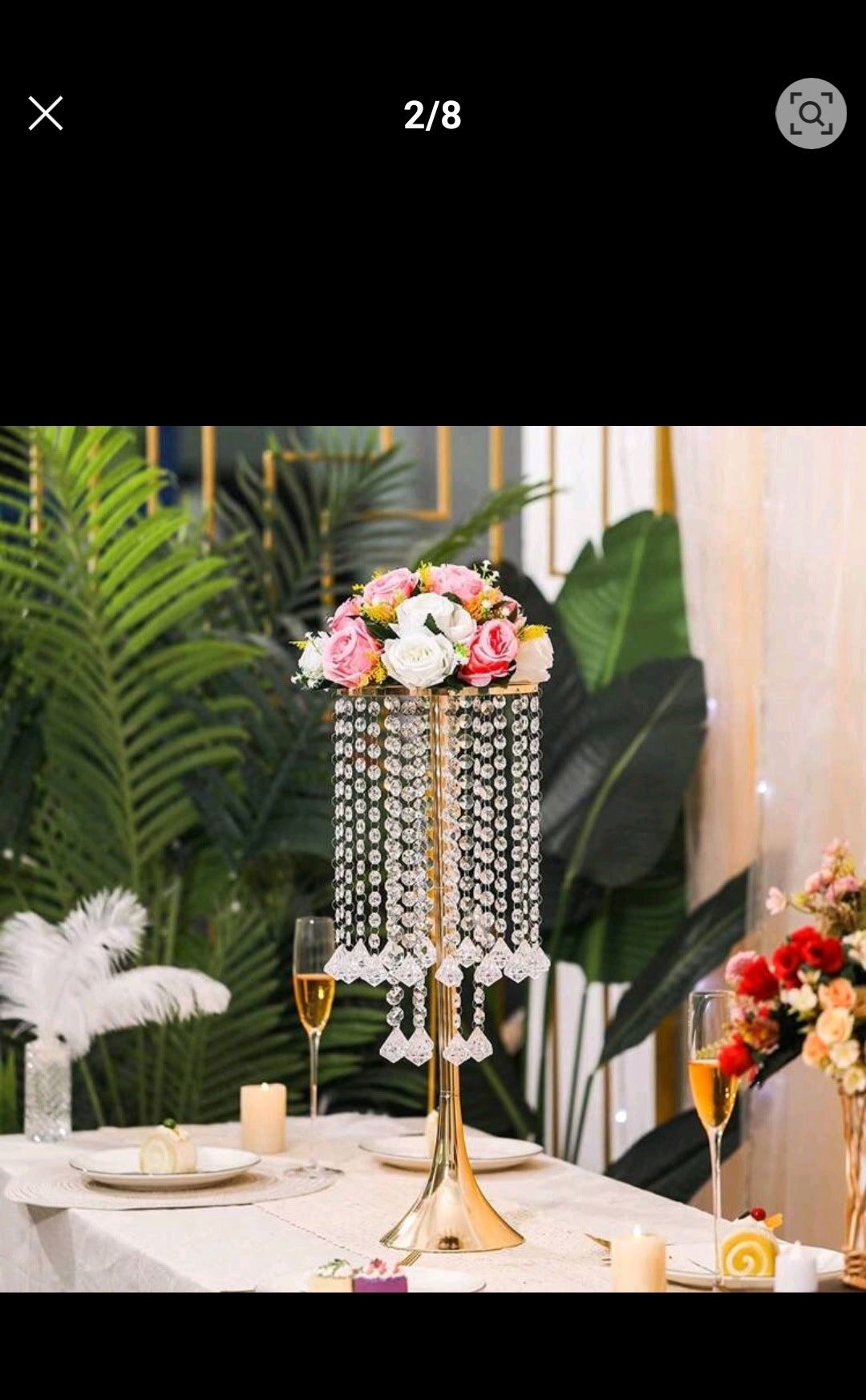 QuinceaƱera/ Wedding Centerpiece 12 Total