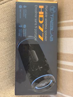 New Treblab Portable Speaker