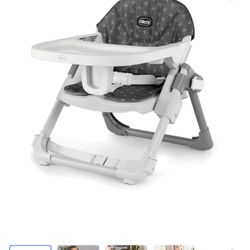 Chicco Take-A-Seat Chair Booster, Floor Seat and Toddler Chair - Grey Star (Grey), New