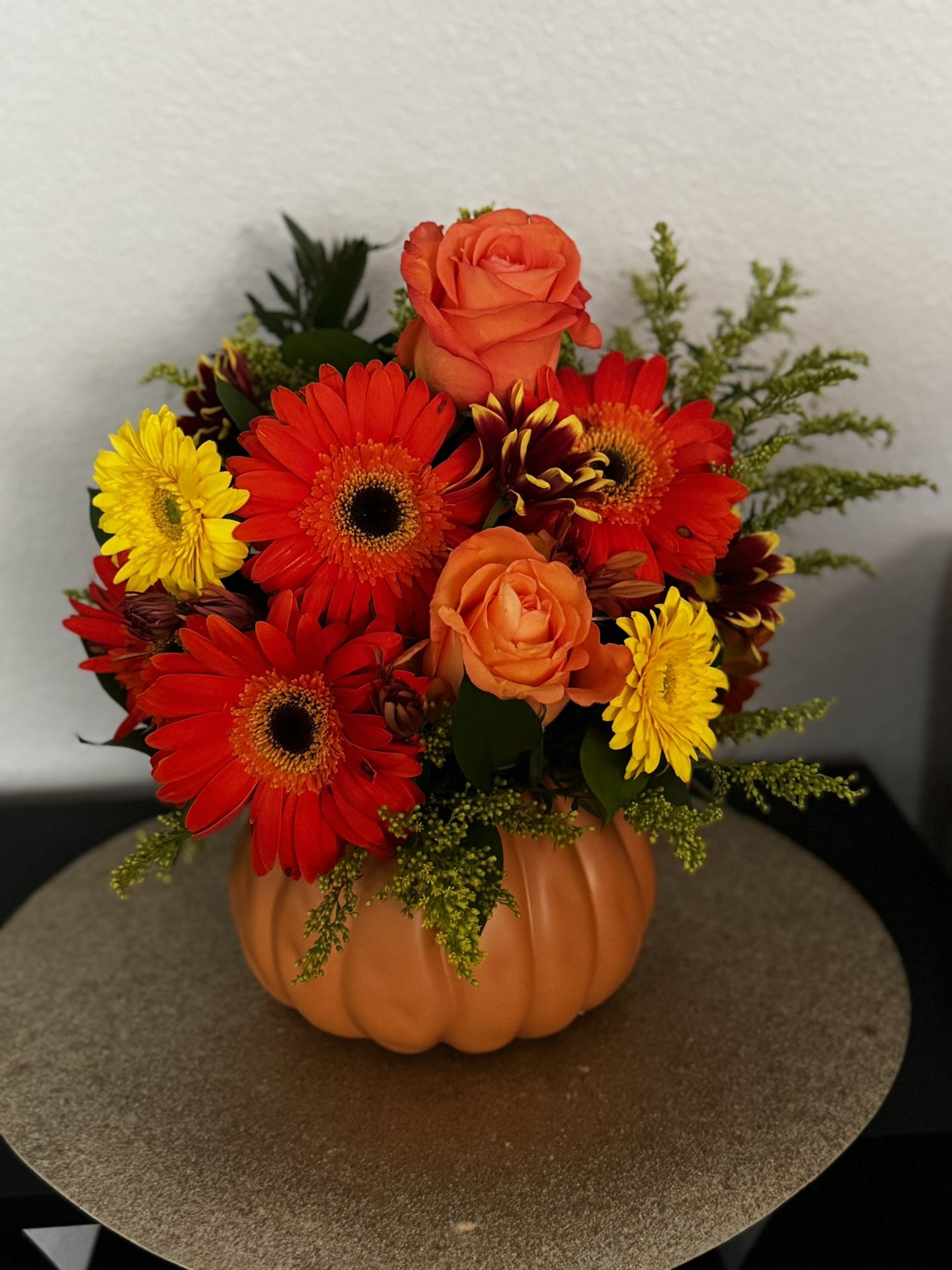 Pumpkin Floral Arrangements