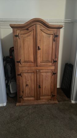 Wood armoire