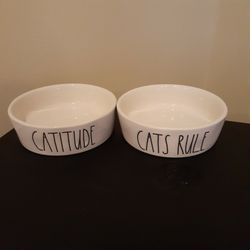 Rae Dunn Cat Bowls