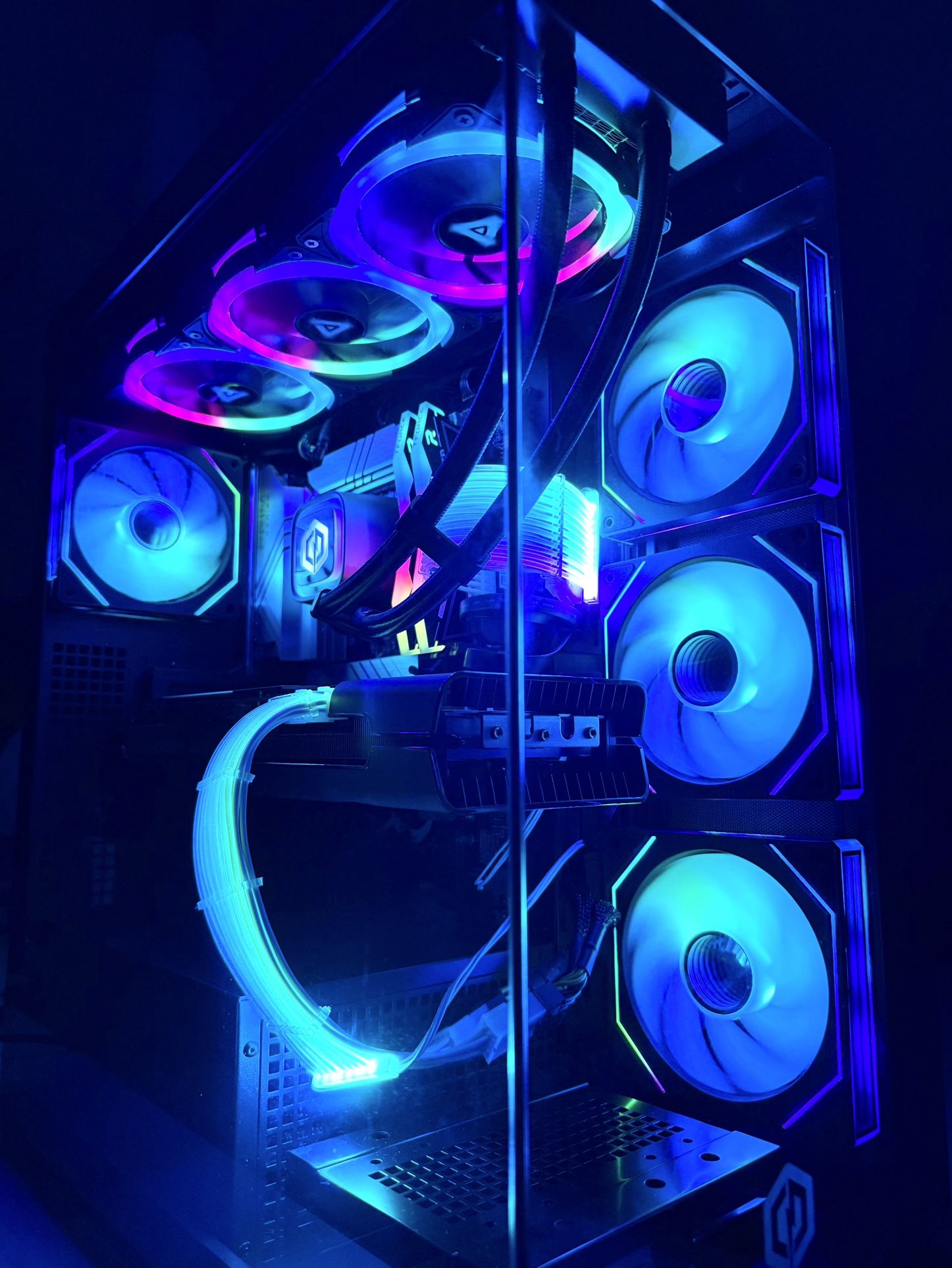 Liquid Cool Gaming PC Desktop Computer — i9 13900KF / RX 6900XT / 32GB DDR5 / 1TB SSD