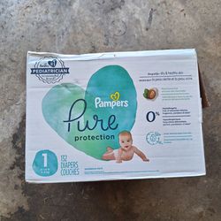 Pampers Pure Size 1, 132 Count. $30