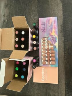 All for $15- Gel Nail Polish and Press Ons