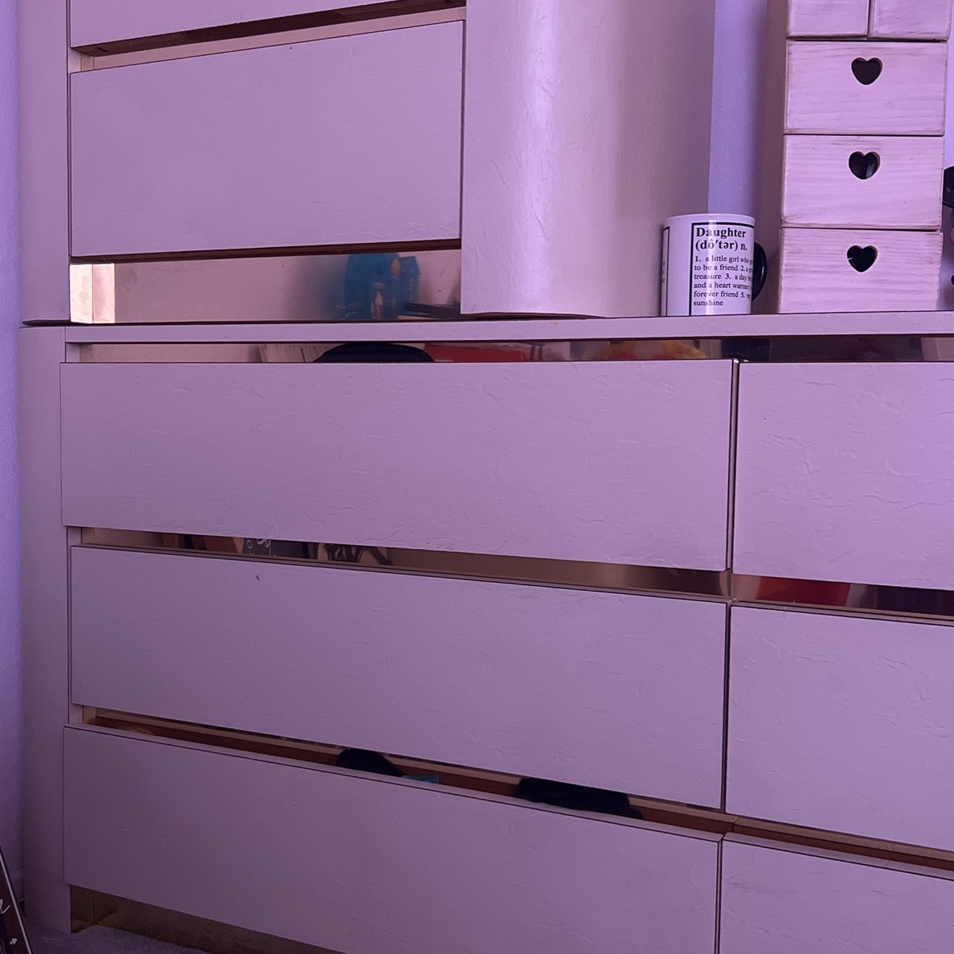 Nightstand with dresser