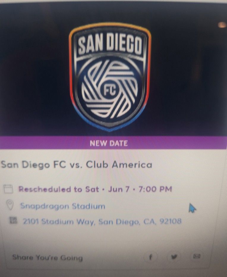 San Diego FC vs. America