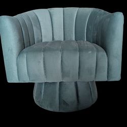 Velvet Swivel chair 