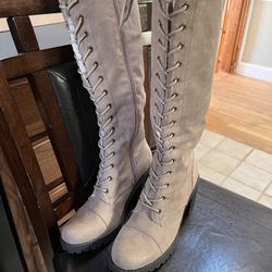 Asher Sherpa-Lined Lace-Up Boots
