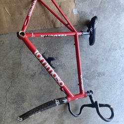58 CM Road Race Bike Frame With Cardon Forks 