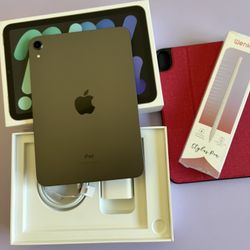 Apple ipad Mini 6th Generation (2021 model) 256GB With Box And Accessories 