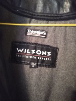 Wilson Black Leather Jacket