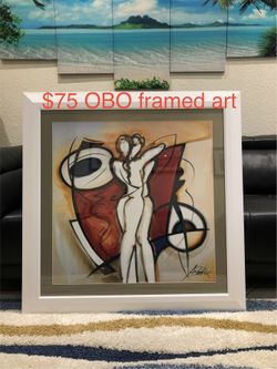 FRAMED ART $75 OBO
