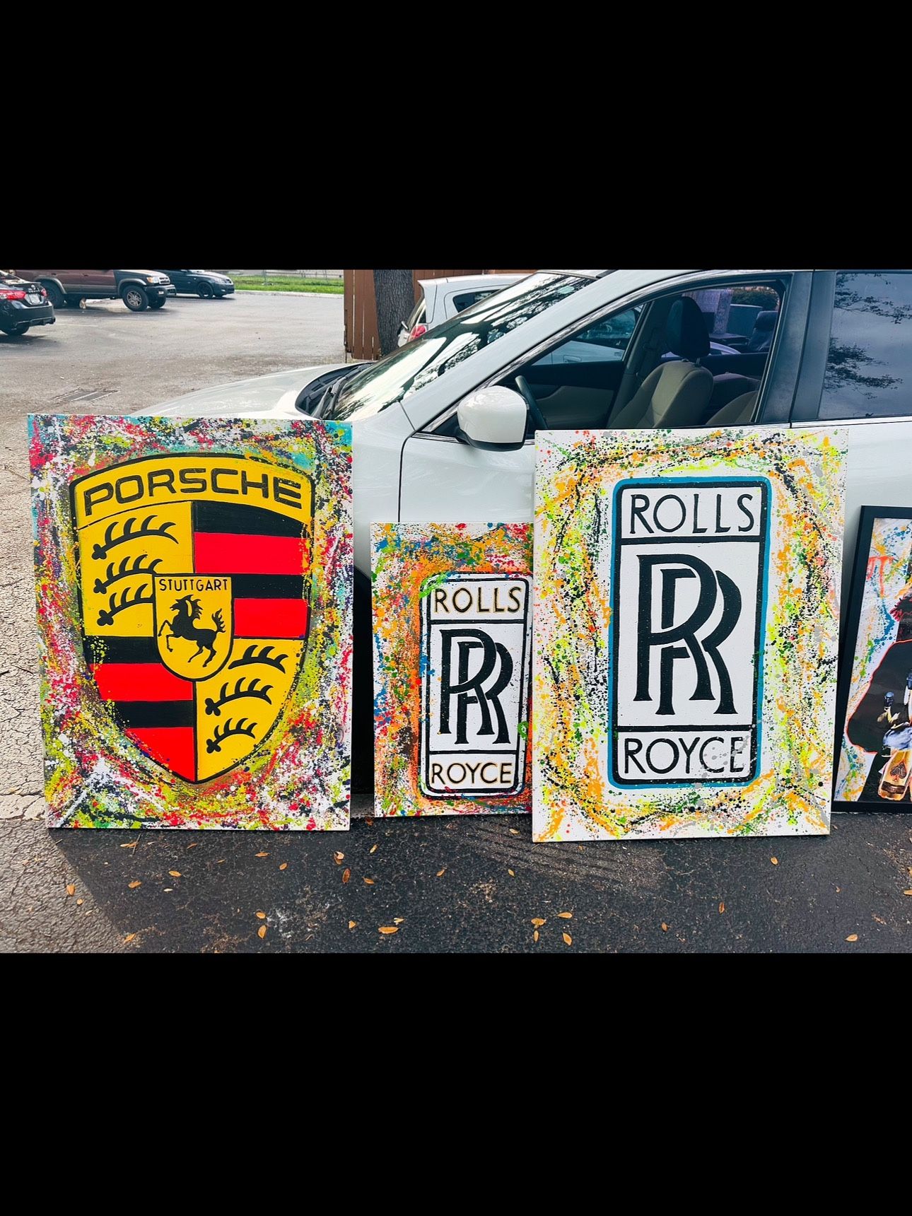 Custom Car Brands Artwork